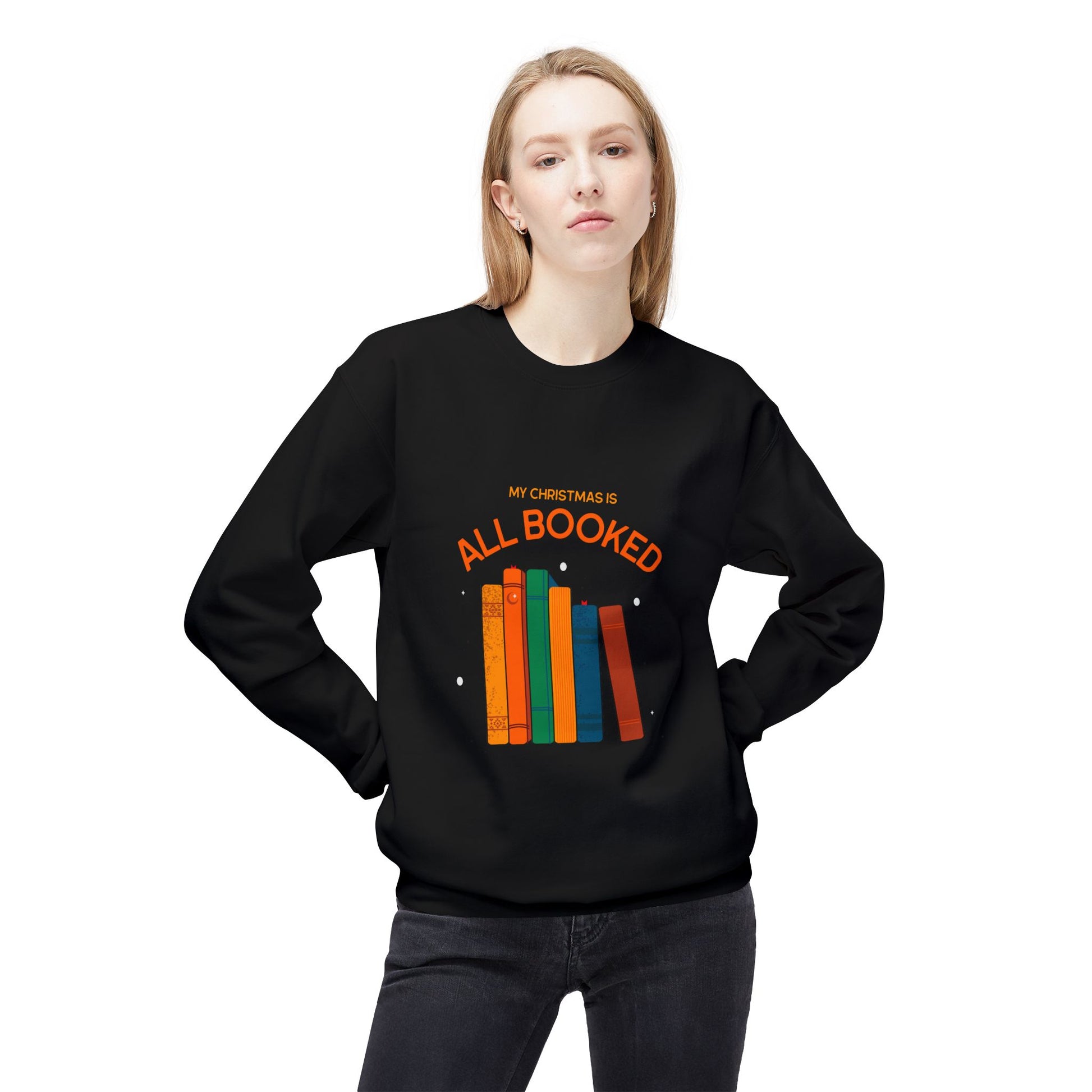 Christmas Bookworm Sweatshirt - Defenders' Mercantile