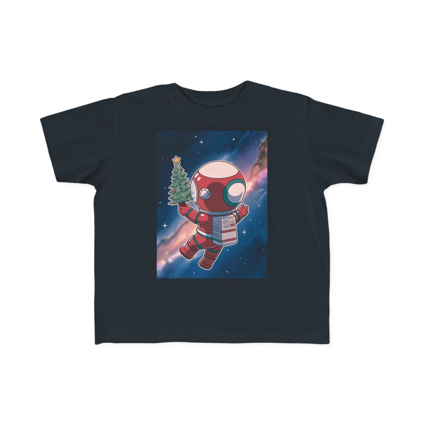 Toddler Tee - Christmas in Space Design - Defenders' Mercantile