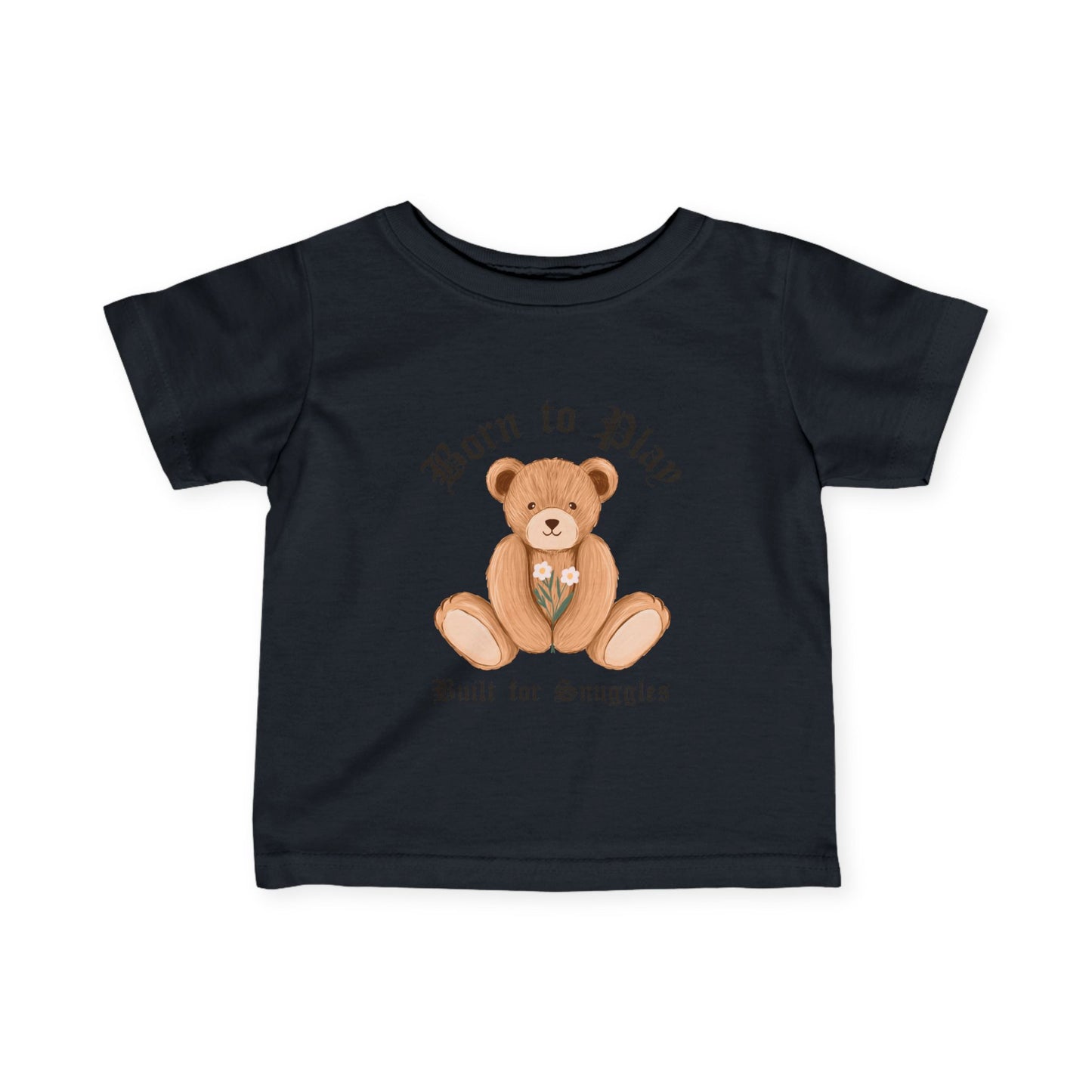 Infant Tee - Born to Play, Built for Snuggles - Defenders' Mercantile