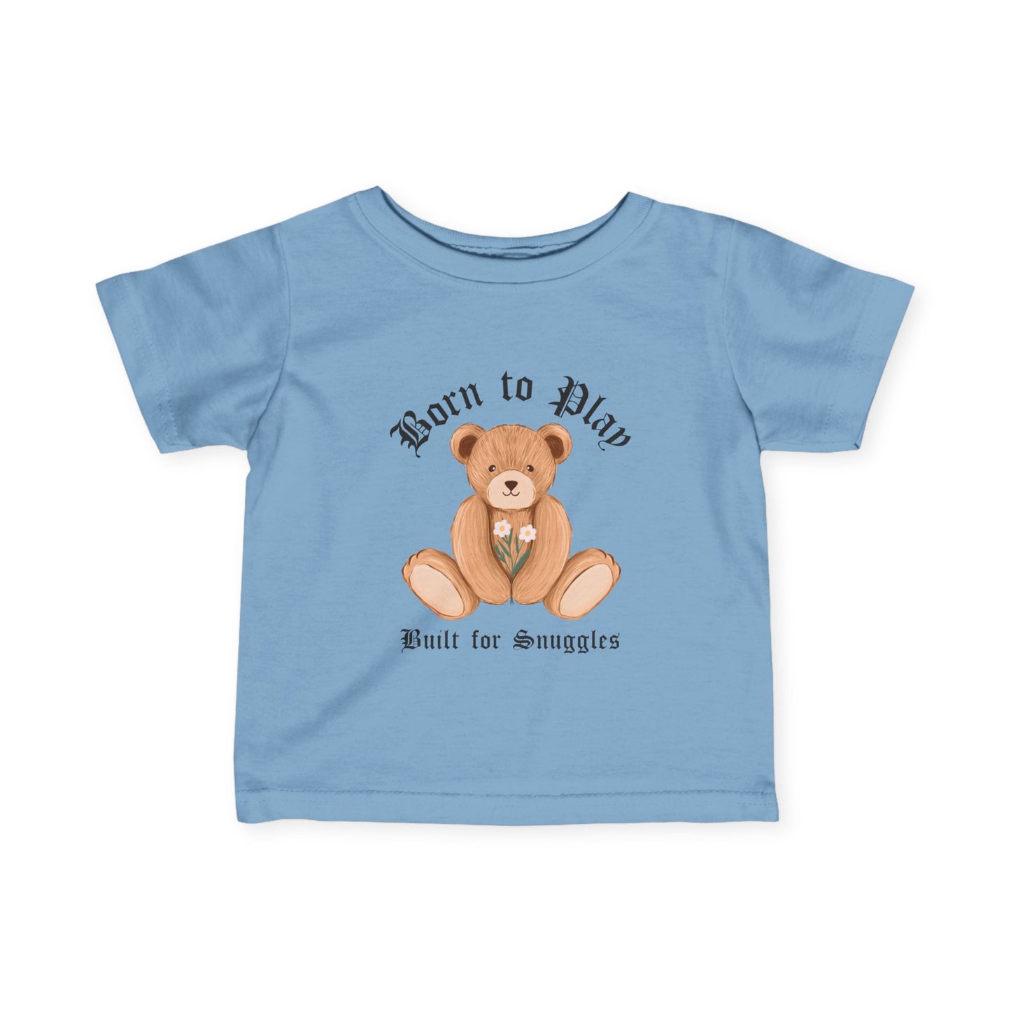 Infant Tee - Born to Play, Built for Snuggles - Defenders' Mercantile