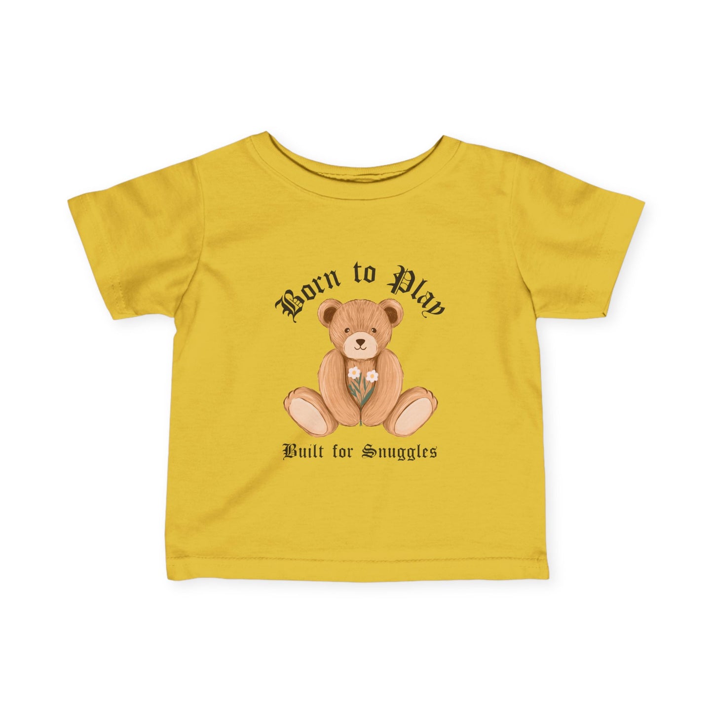 Infant Tee - Born to Play, Built for Snuggles - Defenders' Mercantile