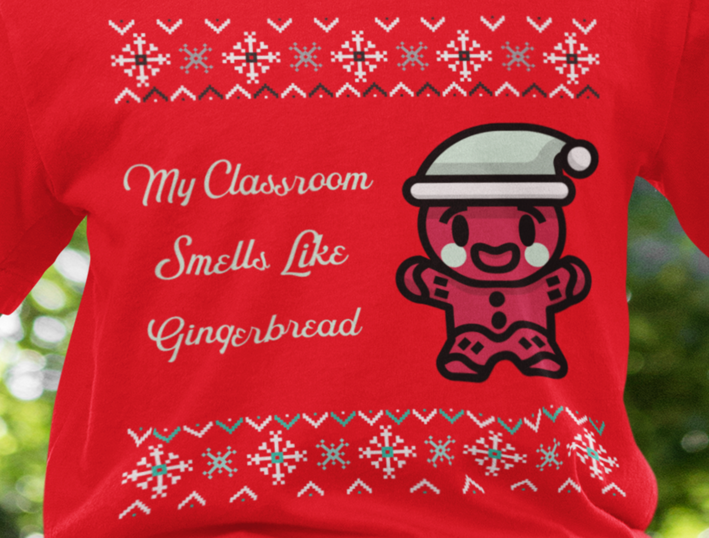 Toddler Tee - My Classroom Smells Like Gingerbread - Defenders' Mercantile