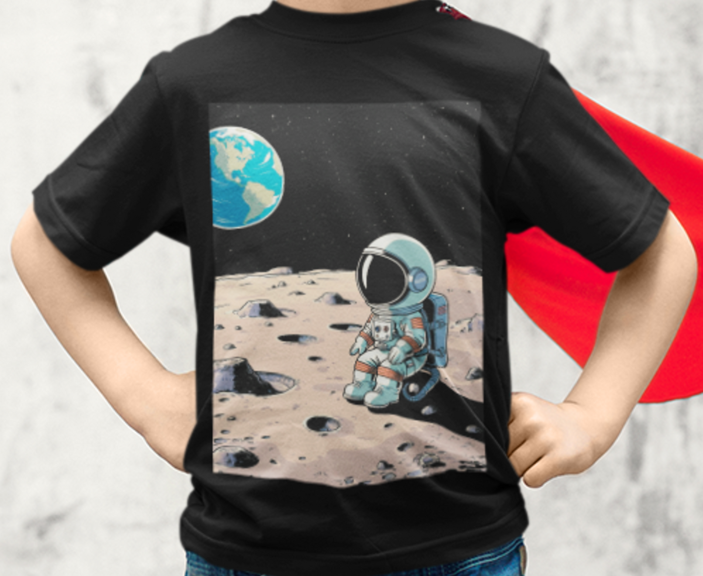 Toddler Tee - Earth Gazing Design - Defenders' Mercantile