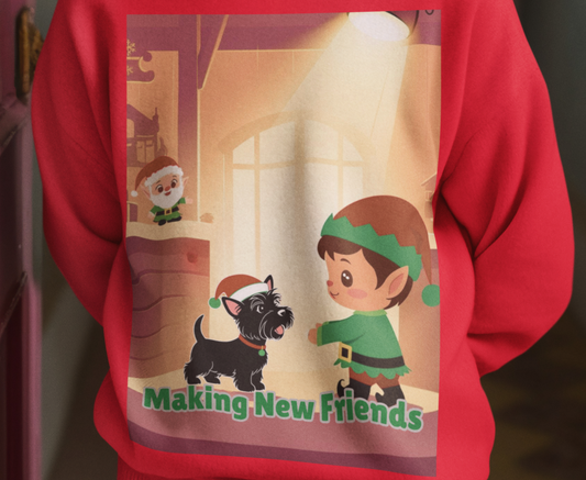 Making New Friends Sweatshirt - Defenders' Mercantile