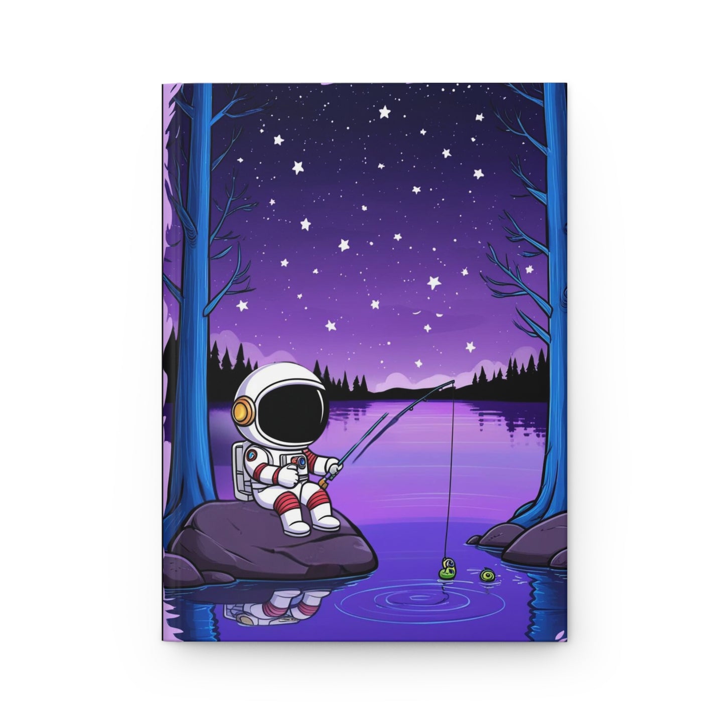 Waiting For The Bus - Hardcover Journal - Defenders' Mercantile