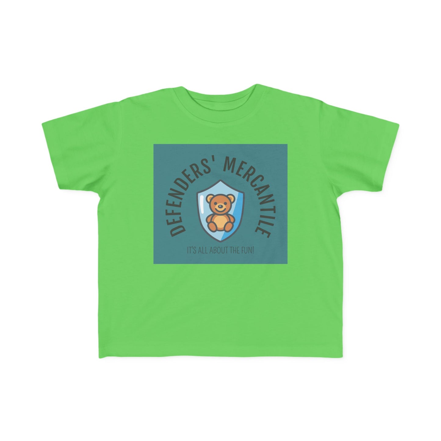 Toddler Tee - It's All About the Fun Design - Defenders' Mercantile