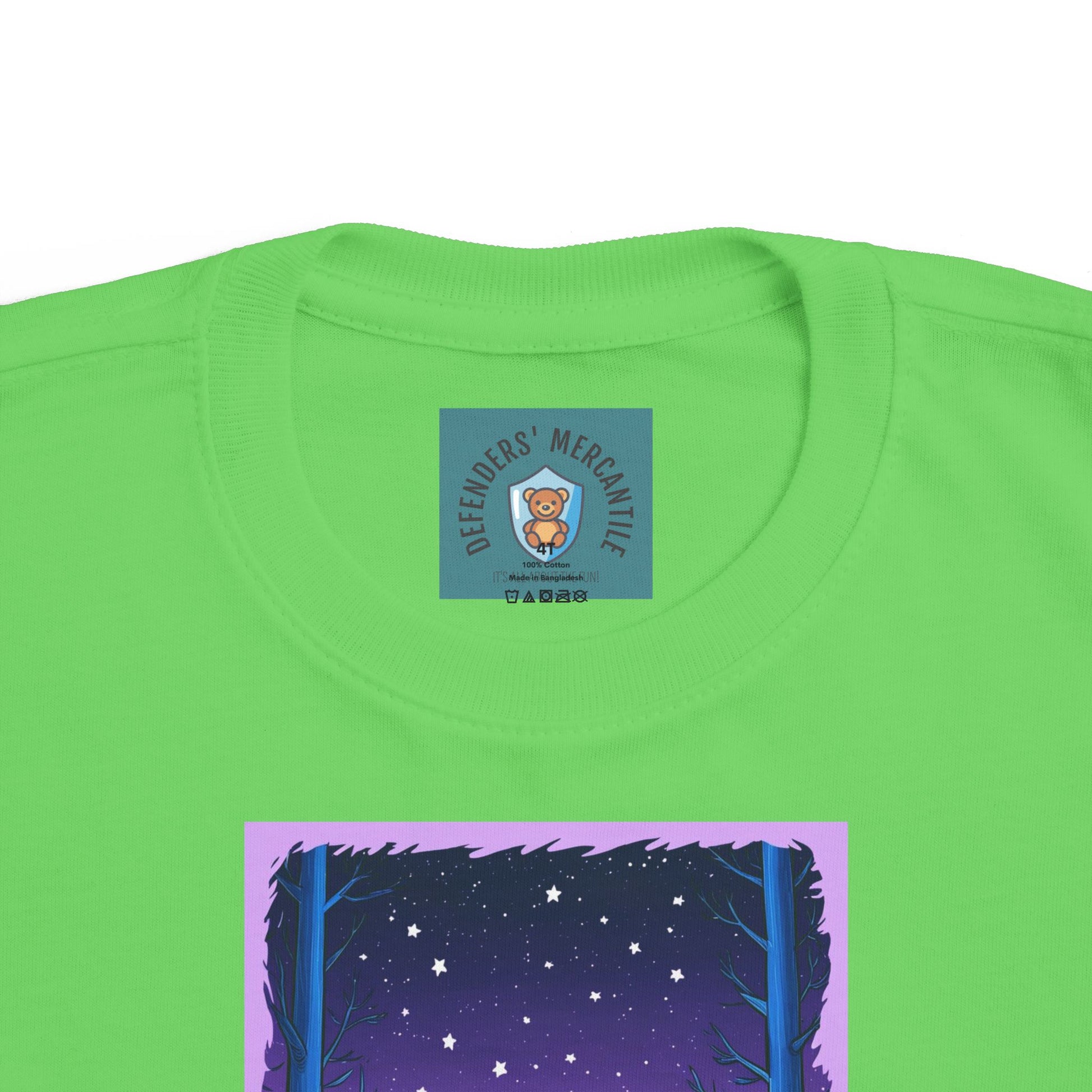 Toddler Tee - Waiting For The Bus Design - Defenders' Mercantile