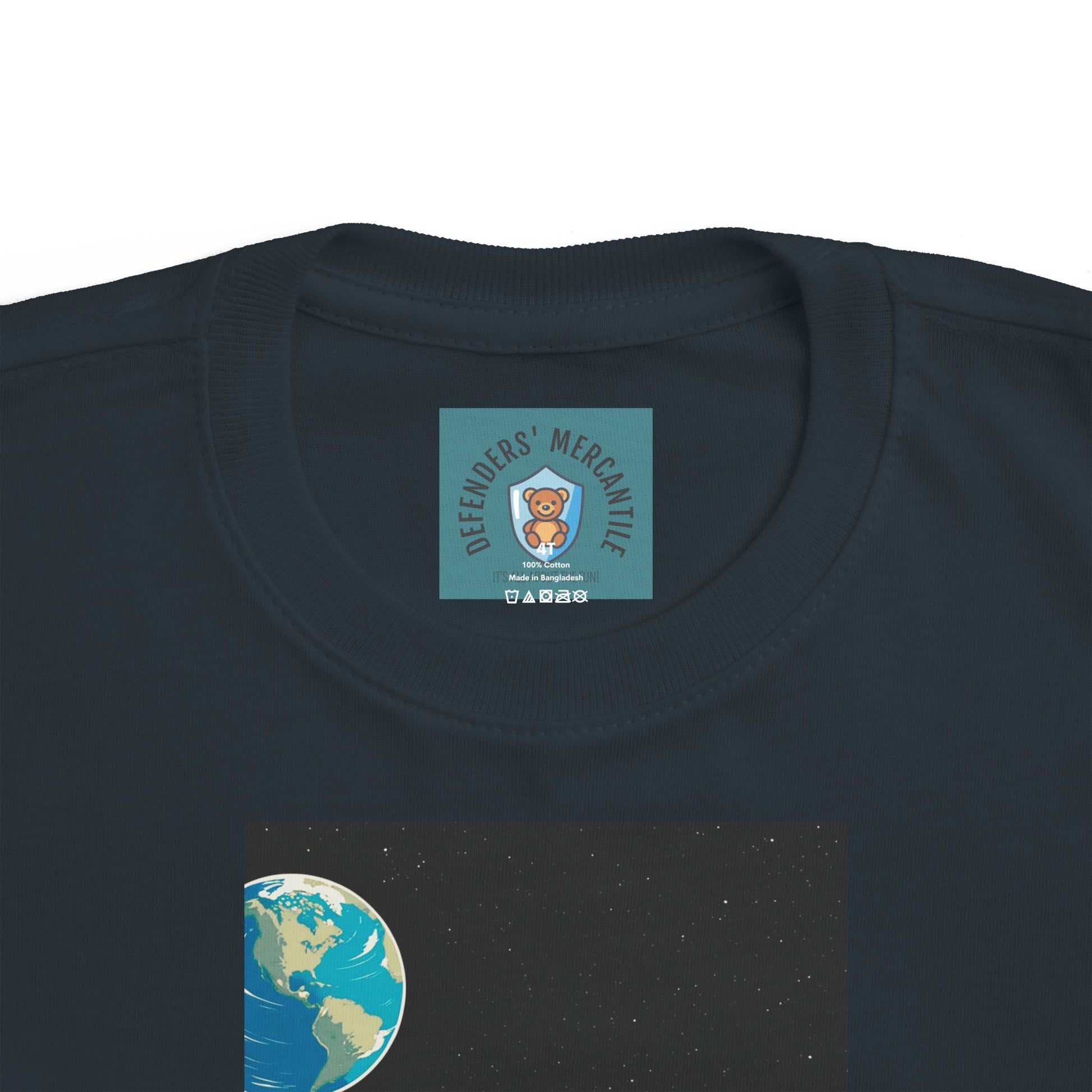 Toddler Tee - Earth Gazing Design - Defenders' Mercantile