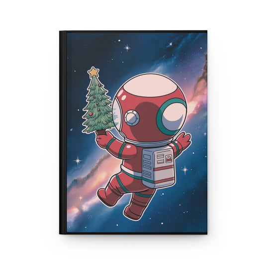 Space Christmas - Hardcover Journal - Defenders' Mercantile