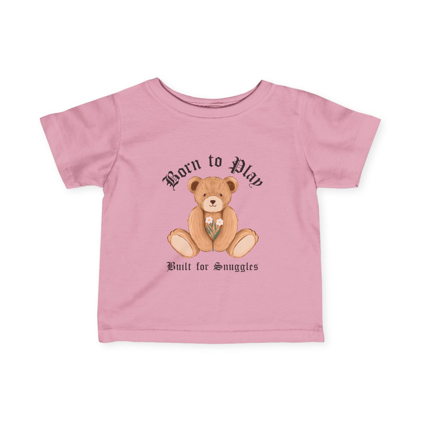 Infant Tee - Born to Play, Built for Snuggles - Defenders' Mercantile