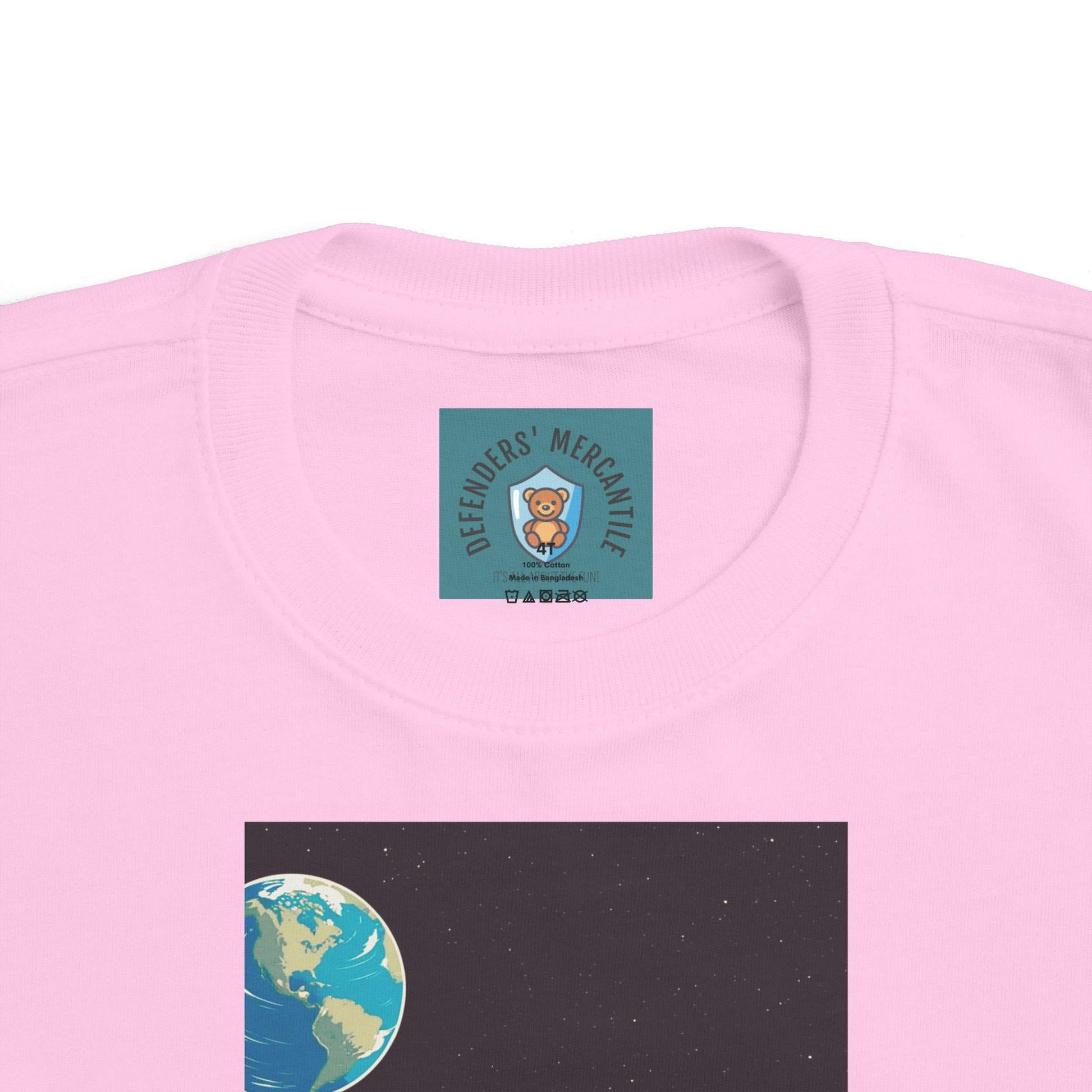 Toddler Tee - Earth Gazing Design - Defenders' Mercantile