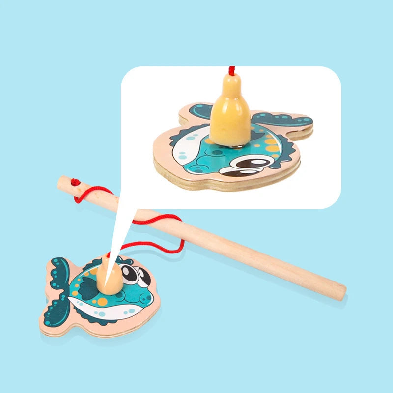 Montessori Wooden Fishing Toys - Defenders' Mercantile