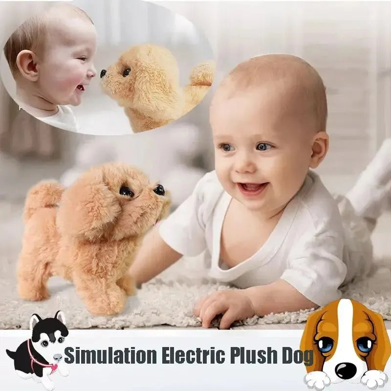 Plush Simulation Stuffed Dog - Defenders' Mercantile