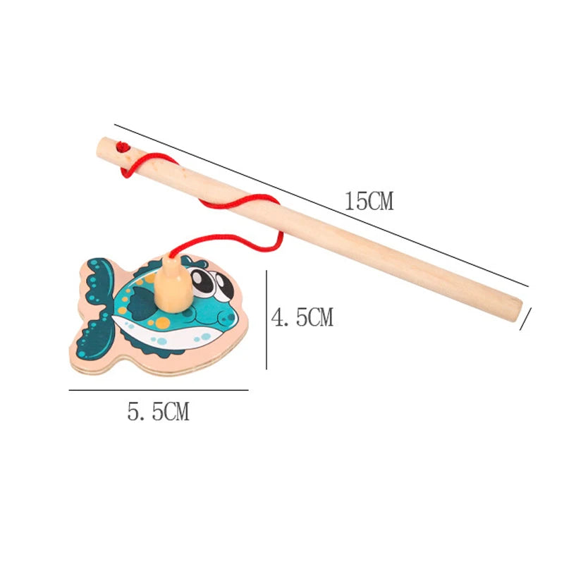 Montessori Wooden Fishing Toys - Defenders' Mercantile